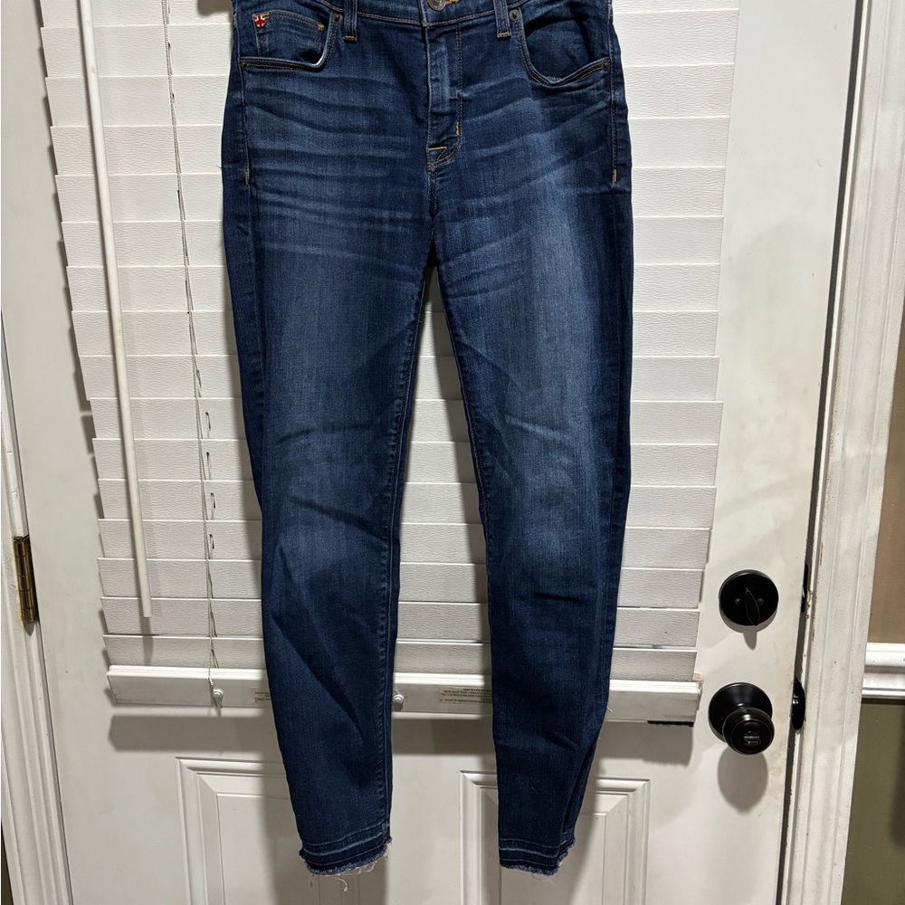 Hudson Dark Blue Skinny Jeans - Picture 5 of 11